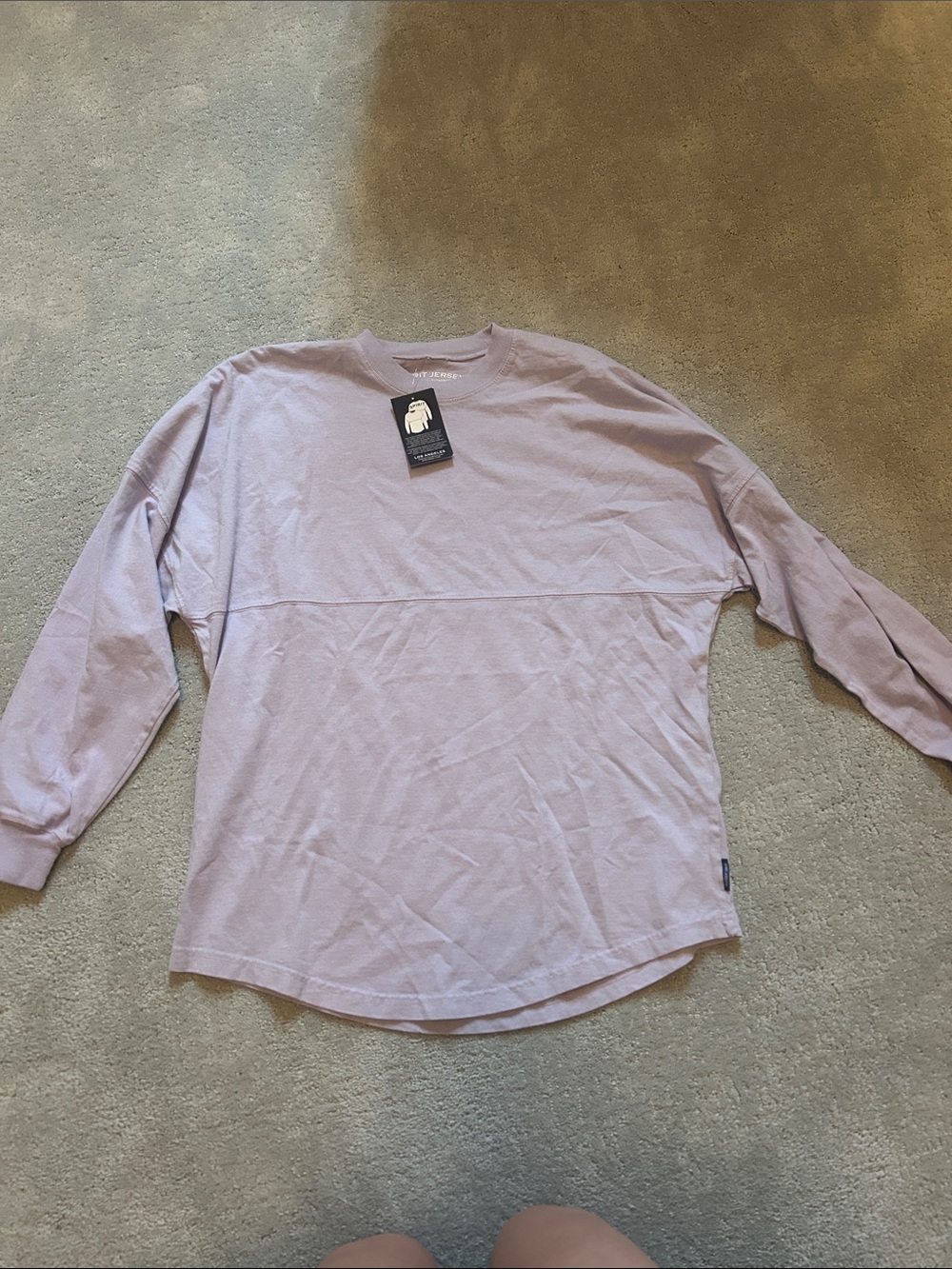 Long-Sleeve Spirit Jersey - Light Lavender